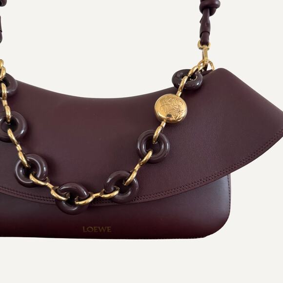 Size Medium - Loewe Women's Ola Shoulder Bag Smooth Calfskin - Picture 3 of 8